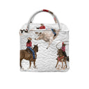 Roselynn White Quilted Handbag