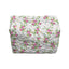 Rosey Floral Jewels Quilted Makeup Bag
