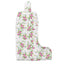Rosey Floral Jewels Quilted Boot Bag