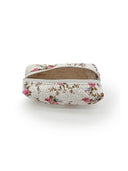 Rosey Floral White Quilted Hot Tools Bag