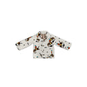 Rosie Rider Linen Youth Quilted Snap Jacket