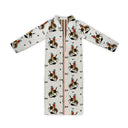 Rosie Rider Linen Quilted Maxi Coat *Web Exclusive*