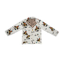 Rosie Rider Linen Quilted Snap Jacket