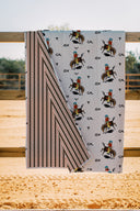 Rosie Rider Linen Quilt