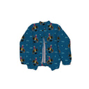 Rosie Rider Peacock Quilted Bomber Jacket *Web Exclusive*