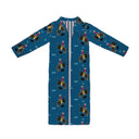 Rosie Rider Peacock Quilted Maxi Coat *Web Exclusive*