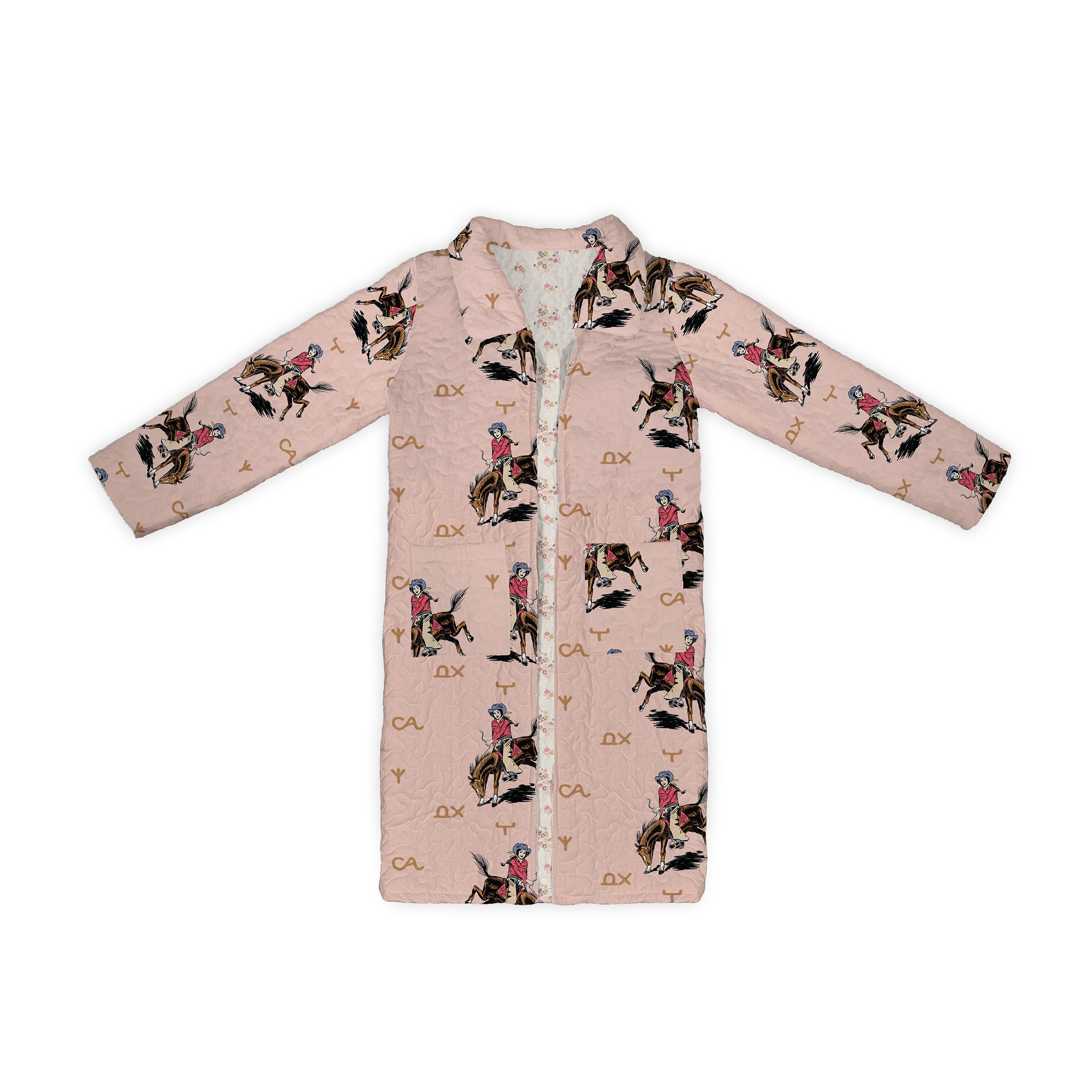 Rosie Rider Rose Quilted Duster – Ida Mae Home