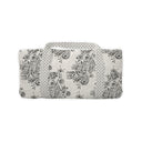 Saddle Paisley Linen/Black Weekender Duffle Bag