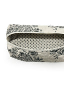 Saddle Paisley Linen/Black Hot Tools Bag
