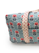 Erin & Ben Co. Sadie Floral Icon Blue Weekender Duffle Bag