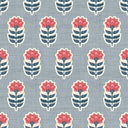 Erin and Ben Co. Sadie Floral Icon Blue Weekender Duffle Bag