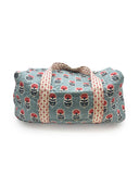 Erin & Ben Co. Sadie Floral Icon Blue Weekender Duffle Bag