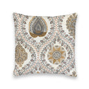 Satine White Quilted 20" Pillow