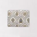 Satine White Quilted Pet Bed