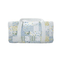 Scarlette Patchwork Blue Weekender Duffle Bag