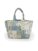 Scarlette Patchwork Blue Handbag