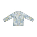 Scarlette Patchwork Blue Quilted Jacket