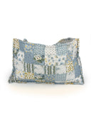 Scarlette Patchwork Blue Quilted Tote