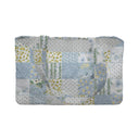 Scarlette Patchwork Blue Quilted Tote