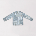 Laramie Patchwork Light Blue Quilted Jacket