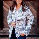 Aledo Toile Black Quilted Jacket