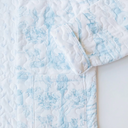 Aledo Toile Light Blue Quilted Jacket