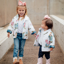 Thunderbird Boots Multi Youth Quilted Snap Jacket