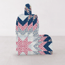 Adeline Patchwork Americana Quilted Boot Bag