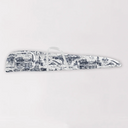 Aledo Toile Navy Quilted Gun Bag