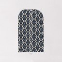 Charlotte Navy Quilted Garment Bag