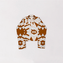 Game Day Orange Anabelle Patchwork Quilted Pullover *Web Exclusive*