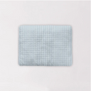 Ticking Stripe Blue Quilted Pet Bed