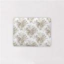 Rose Toile Linen Quilted Pet Bed