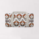 Shiloh Neutral Quilted Weekender Duffle Bag