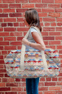 Shiloh Pink Quilted Weekender Duffle Bag