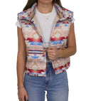 Shiloh Pink Quilted Cate Vest