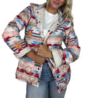Shiloh Pink Quilted Snap Jacket