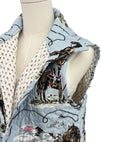 Sierra Cowgirl Blue Quilted Cate Vest