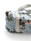 Sierra Cowgirl Blue Quilted Weekender Duffle Bag