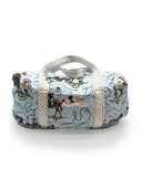 Sierra Cowgirl Blue Quilted Weekender Duffle Bag
