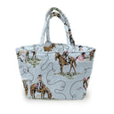 Sierra Cowgirl Blue Quilted Handbag