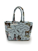 Sierra Cowgirl Blue Quilted Handbag