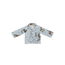 Sierra Cowgirl Blue Youth Quilted Snap Jacket