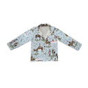 Sierra Cowgirl Blue Quilted Snap Jacket