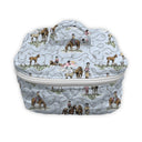 Sierra Cowgirl Blue Quilted Travel Case