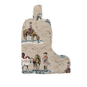 Sierra Cowgirl Brown Quilted Boot Bag