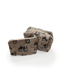 Sierra Cowgirl Brown Makeup Bag