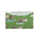 Sierra Cowgirl Green Quilted Makeup Bag