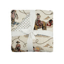 Sierra Cowgirl Linen Baby Blanket