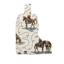 Sierra Cowgirl Linen Quilted Boot Bag